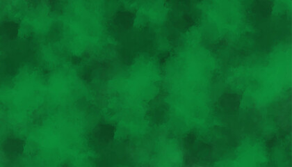 Abstract smoke and cloud background texture in green  tones.