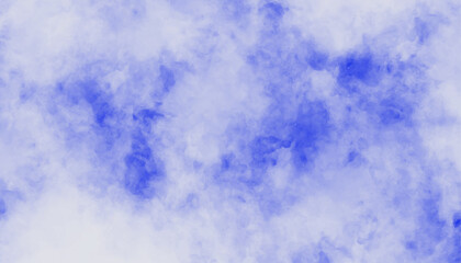 blue and white texture resembling a cloudy day. abstract art showcasing a light, fluffy cloud pattern.