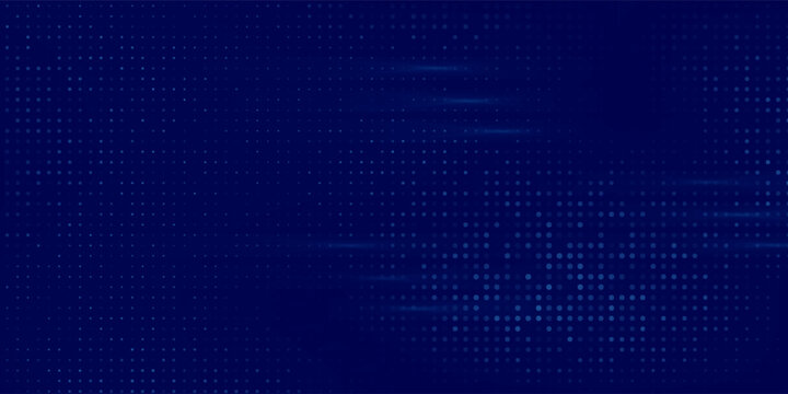 Floowing dot Blue Binary Data Software Programming Code Background. Illustrations technolgy