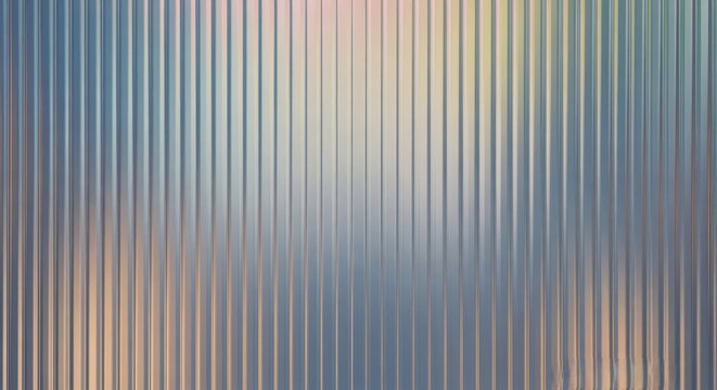 glass texture background, vertical ribbed gradient, soft blurred center. Modern abstract