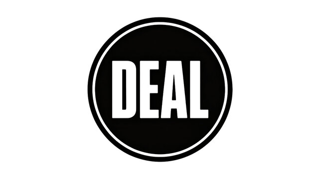 Exclusive deal emblem for your promotional content, a great way to catch attention and boost sales with this icon of savings and value today!