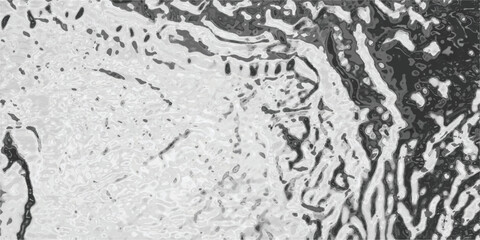 Abstract grayscale fluid-like texture with flowing organic shapes and contrasting dark and light tonal variations, resembling liquid or molten material for creative applications