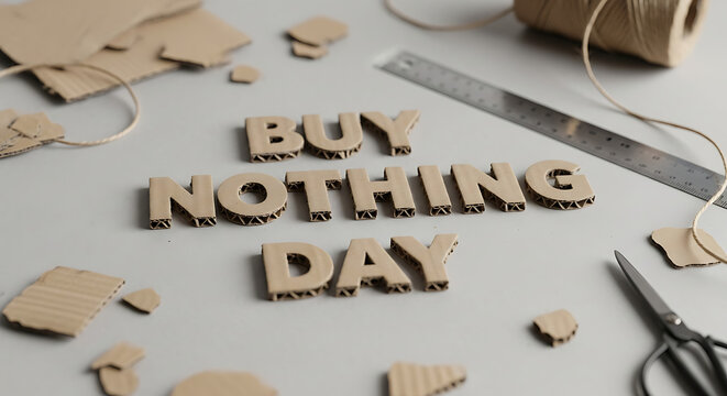 Vintage letterpress typography of Christmas gingerbread cookies