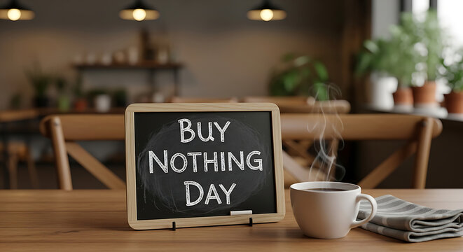 Restaurant menu on a white cafe table next to a hot cup of coffee for morning breakfast