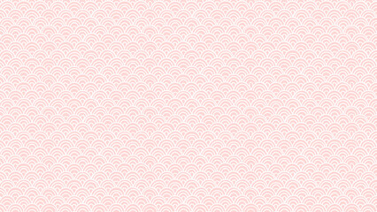 日本の伝統模様　青海波　和柄