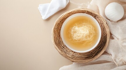 Exquisite Bird's Nest Soup in Bowl