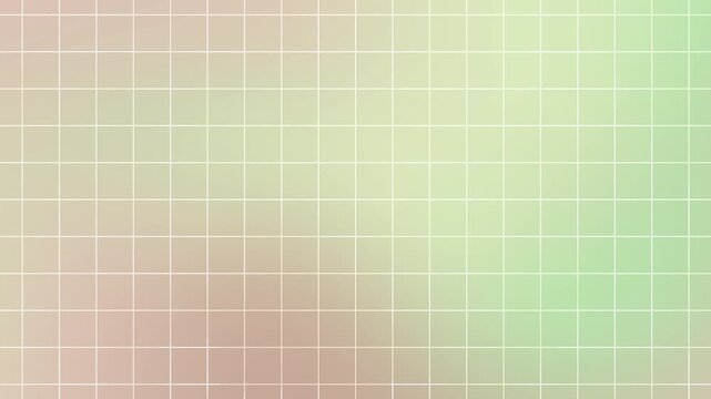Minimal light green pastel background with white square grid lines creating a clean simple structure ideal for modern design layouts and global event visuals
