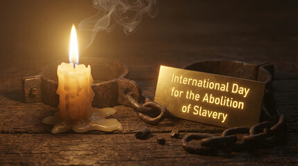 International Day for the Abolition of Slavery: A Candle of Hope and Freedom