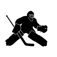 hockey stick figure