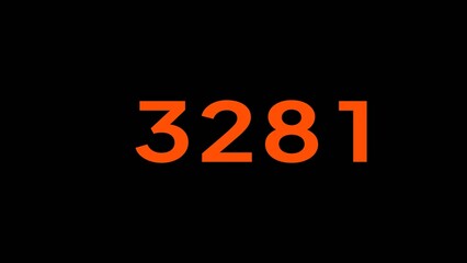 Counting mathematics number. Counting text number illustration. Business dollar count number.