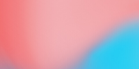 Pink and blue soft gradient abstract background with subtle grain