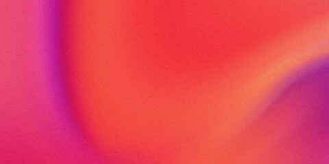 Vibrant red orange purple gradient with subtle grain texture