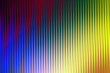 Fototapeta premium Abstract background with vertical colorful light refraction on textured surface