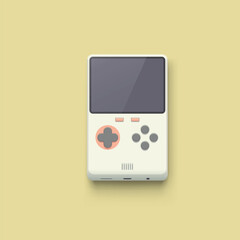 a retro portable game console small size