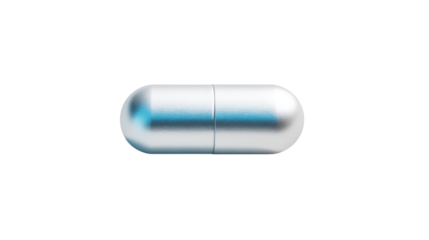 pill bottle isolated on white