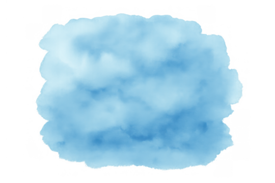 Watercolor background with a splash of blue tones, perfect for adding artistic flair and creativity to your designs