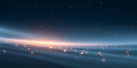 Dynamic light patterns abstract background digital art modern vibe wide-angle view creative design for visual impact