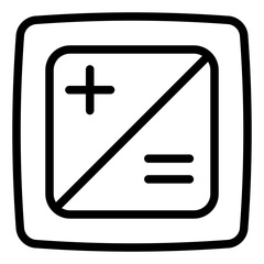 Obraz premium Calculator icon