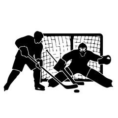 hockey players vector