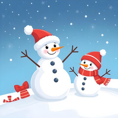 snowman background, winter wallpaper, christmas snowman, holiday snow art, cute snowman scene, snowy landscape, festive background, winter backdrop, snow village wallpaper, christmas greeting, holiday