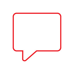 Fototapeta premium chat icon