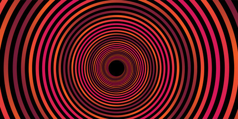 abstract beautiful tunnel illustration background