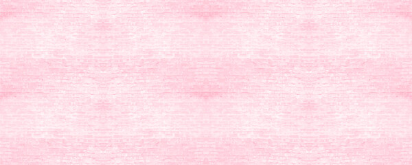 Modern pink brick wall texture background for wallpaper and graphic web design.