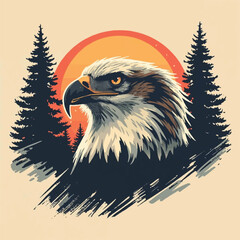 american eagle head