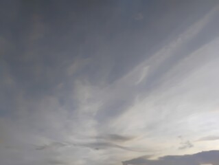 clouds in the sky