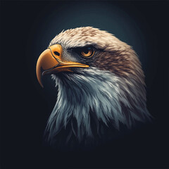 bald eagle portrait