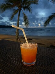cocktail on the beach