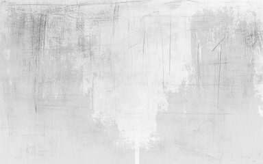 Fototapeta premium white concrete wall and floor as background texture. Loft style design ideas living home