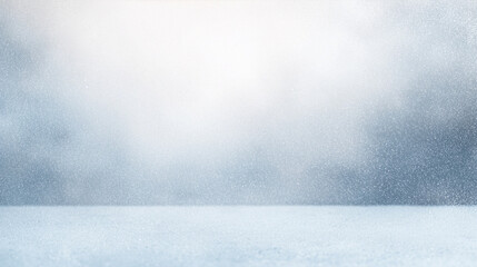 Minimal Winter Snow Ground Gradient Background