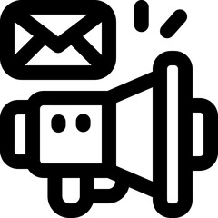 message line icon. Clean and minimalist vector icon for websites, mobile apps, presentations, and logos. Fully scalable and customizable for any project.