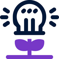 idea duotone icon. Sleek and modern vector icon for websites, mobile apps, marketing materials, and corporate design. Fully scalable and ready to use.