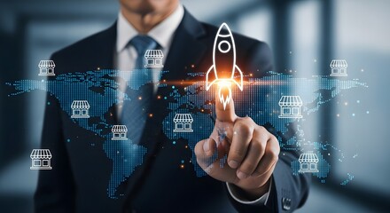 Launch your global business with a modern, fast franchise expansion strategy using cutting-edge technology and international market presence for rapid growth