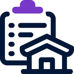 clipboard duotone icon. Sleek and modern vector icon for websites, mobile apps, marketing materials, and corporate design. Fully scalable and ready to use.