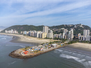 Costa do litoral sul de São Paulo