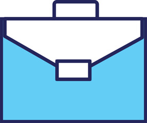 Briefcase icon outline
