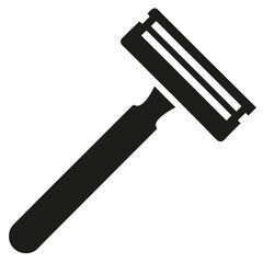 razor isolated on white background