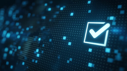 Business background abstract isometric financial dashboard interface data charts 3D graphs glowing icons and digital analysis visuals no people