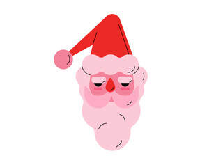 Christmas Santa Claus Vector Illustration. Cute Santa Claus Christmas Art. Holiday Santa Claus Character Illustration. Santa Claus Christmas Greeting Vector. Festive Santa Claus Winter Illustration. 
