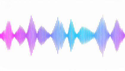 Sound waves oscillating dark light
