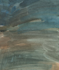 Expression of painting color and brushstroke.  Abstract illustration for background with space for your text