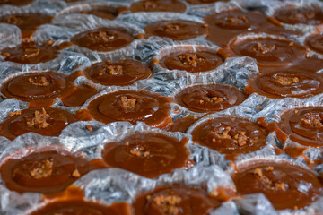Final Stage: Artisanal Jaggery Production with Crystallizing Molasses