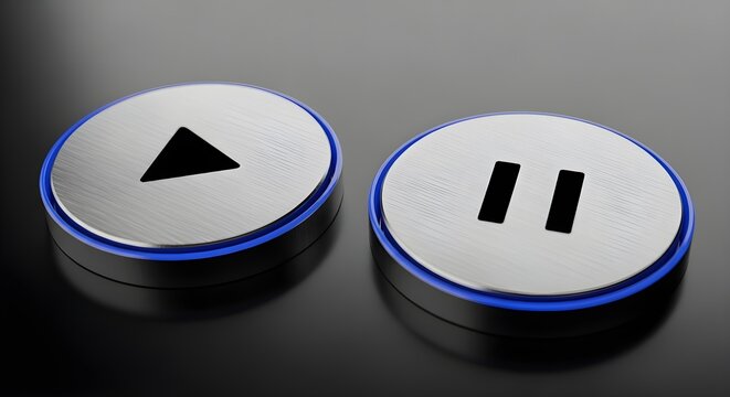Play / Pause buttons.