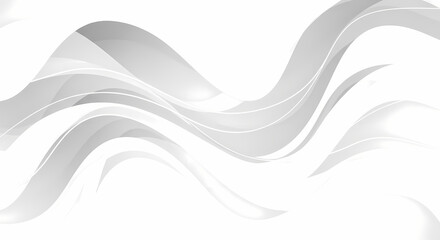 Modern abstract flowing curves design for professional presentation backgrounds or minimalist website headers, conveying elegance and contemporary style