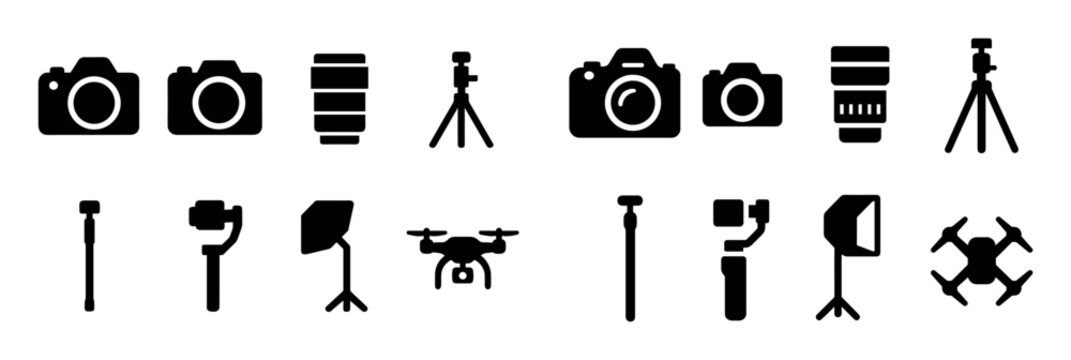 Photography Gear Icons
