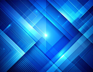  Blue Technology Abstract Background