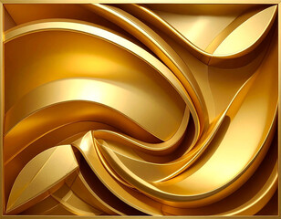 Golden Luxury Background Pattern